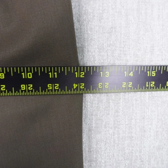 JOS A BANK Executive Collection 33x31 Brown 100% Wool Dress Pants Pleated Cuffed - Picture 8 of 11